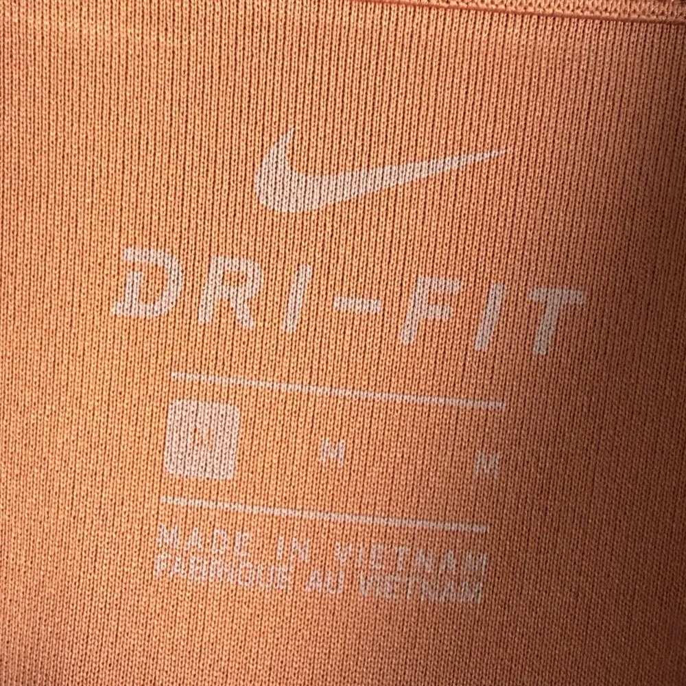Texas Longhorns Nike Polo Shirt Burnt‎ Orange Football Dri-FIT Men's Medium NCAA